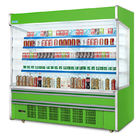 Εμπορικό ανοικτό ψυγείο Multideck αυτοεξυπηρετήσεων με 4 την ψυκτική ουσία γεφυρών R404a στρώματος